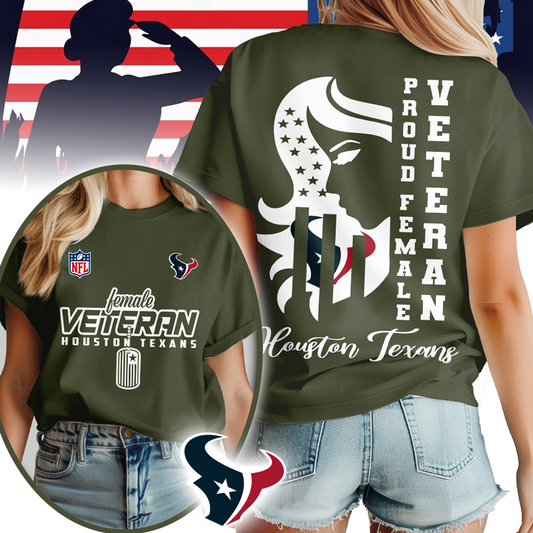 HT Premium NFL Female Veteran 3D Shirt DDT HLPHUONG