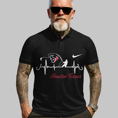 HT Premium NFL Fishing In My DNA Polo Shirt DDT CTND