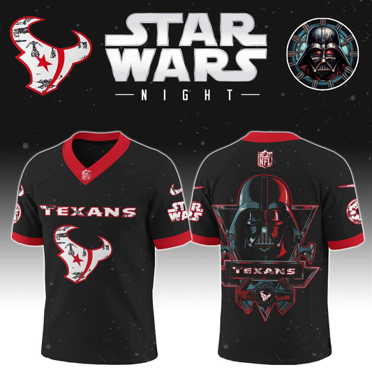 HT x S.Wars Darth Vader 2025 Football Jersey DDT NTL