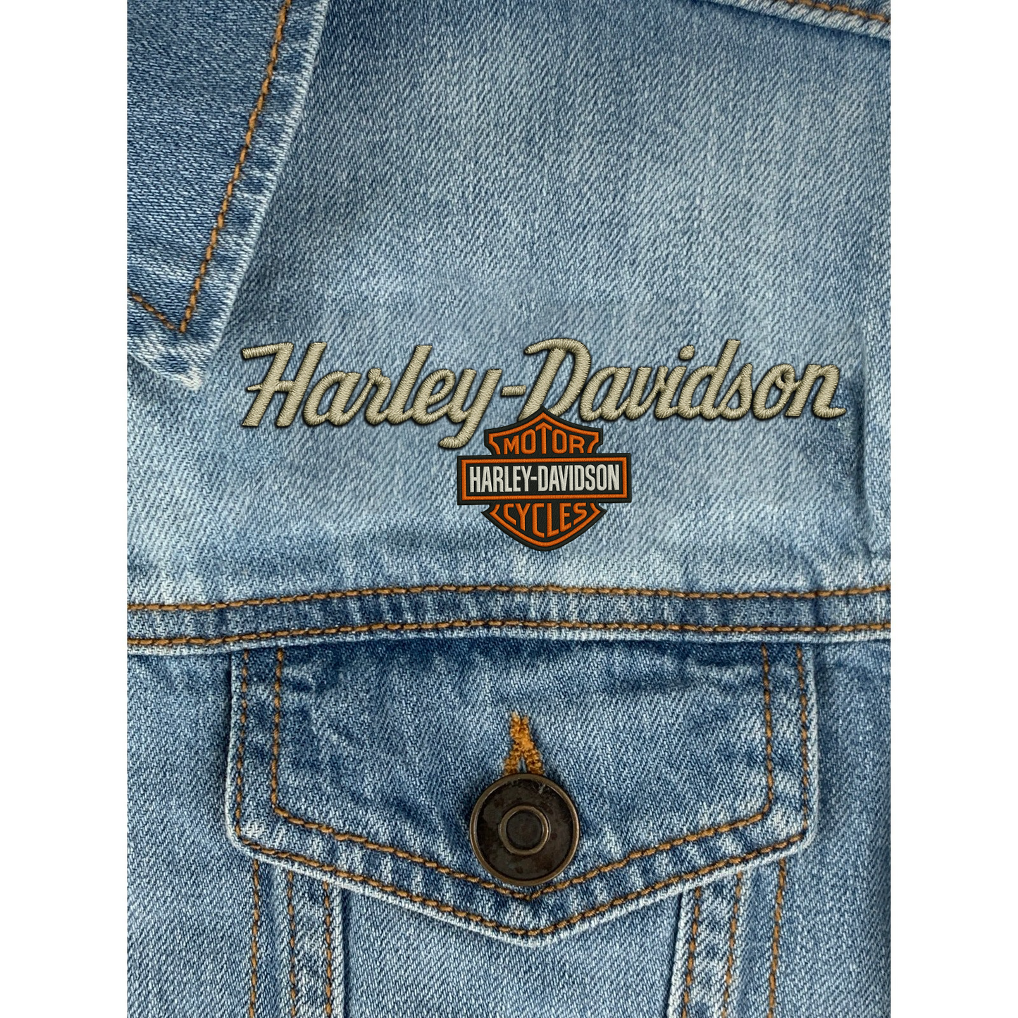 Harley Davidson Women Denim Days Jacket DDTTTV