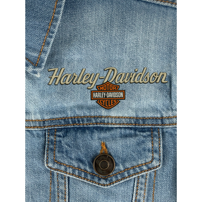 Harley Davidson Women Denim Days Jacket DDTTTV