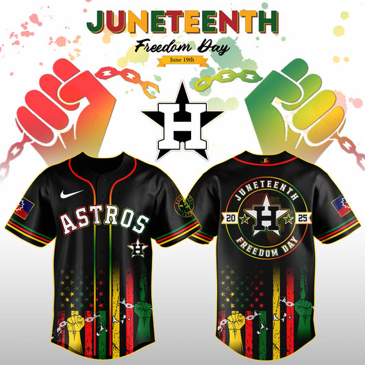 Houston Astros MLB X Juneteenth Day Baseball Jerseys NDD