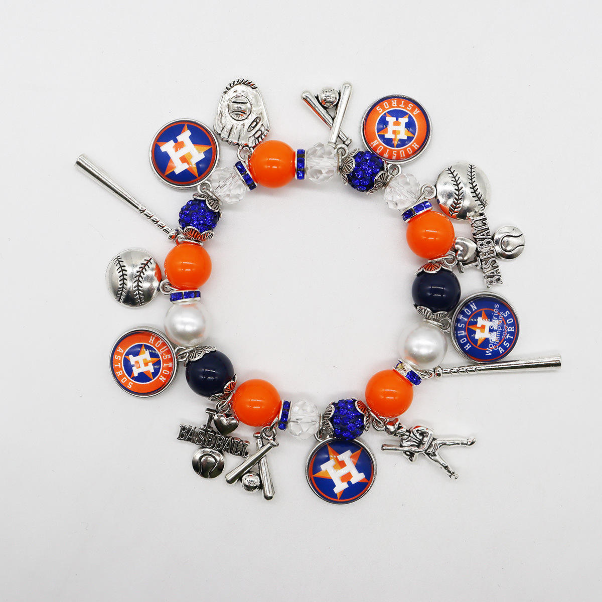 MLB Teams Charm Bracelet DDT NTL