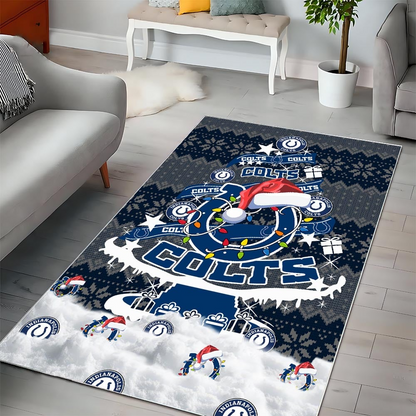 IC NFL Chrismas Carpet Rug DDT NTL