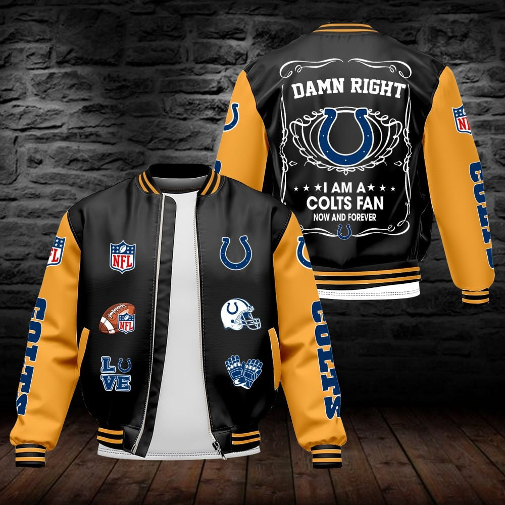 IC NFL Premium Leather Bomber Jacket DDT HLPHUONG