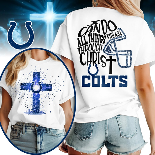 IC Premium NFL Christian Football 3D Shirt DDT CTND