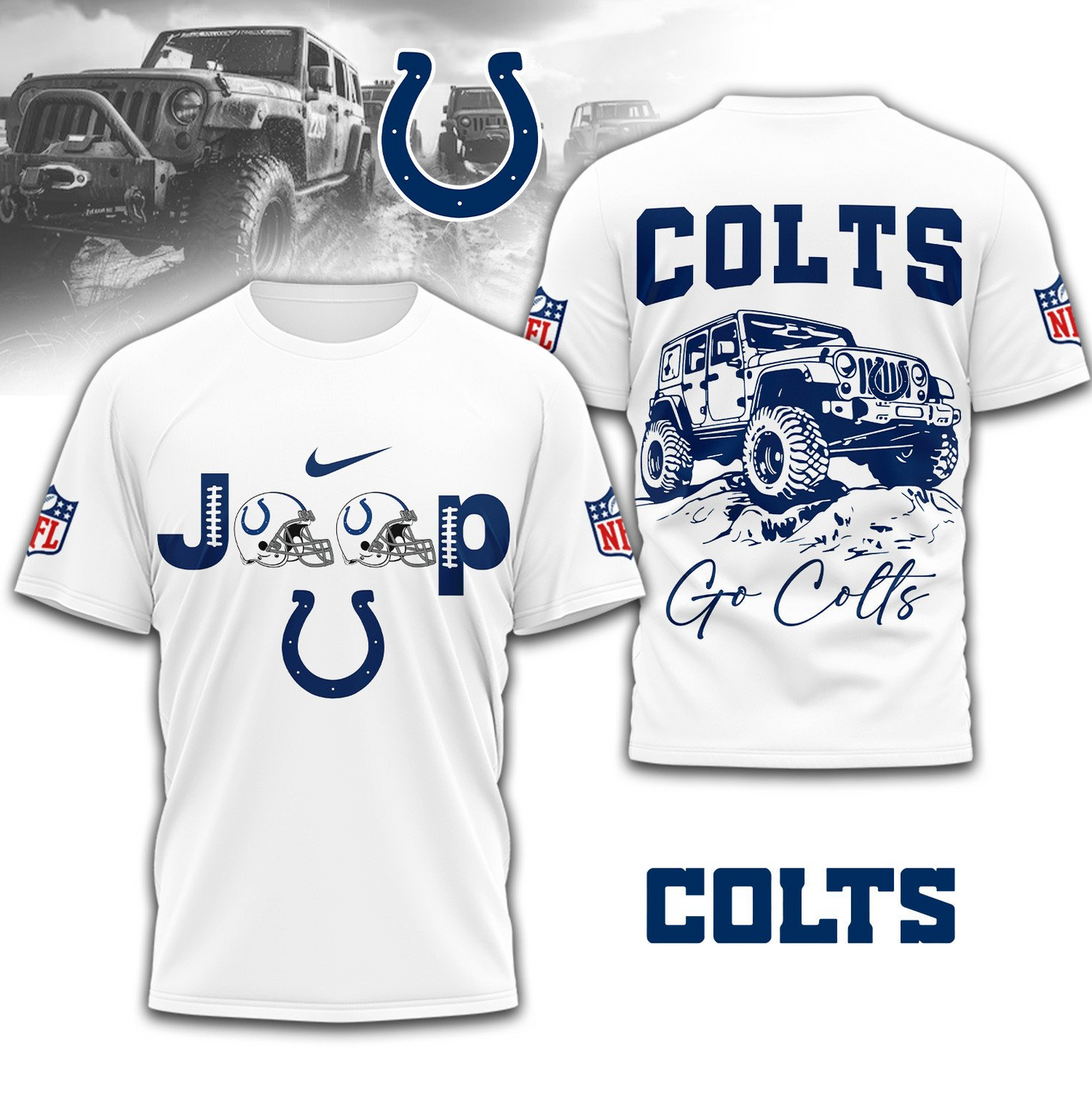 IC Premium NFL Jeep 3D Shirt DDT 101125 NTL