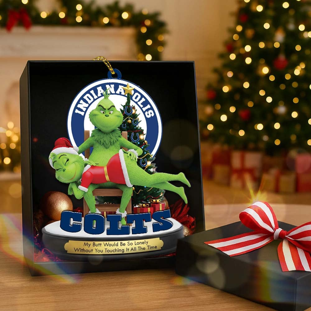 IC Premium NFL x Grinch Acrylic Ornament DDT NTL