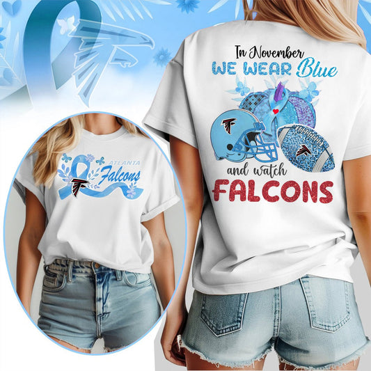 IN NOVEMBER WE WEAR BLUE AND WATCH ATL SHIRT NDT NHM