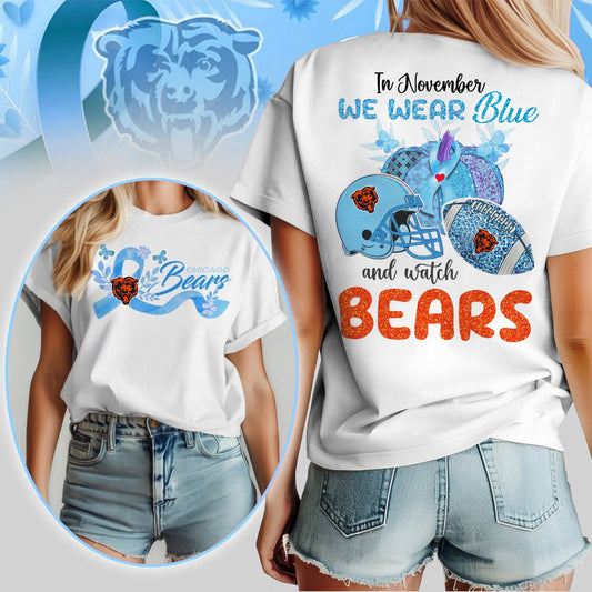 IN NOVEMBER WE WEAR BLUE AND WATCH CHI SHIRT NDT NHM