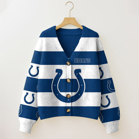 IND x NFL Cardigan Sweatshirt With Button  DatND DVT