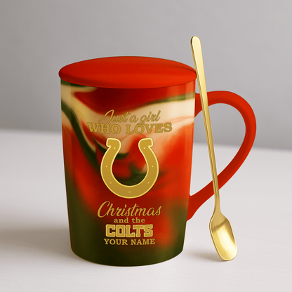 IND x NFL Christmas Ceramic Cup DATND TANTD