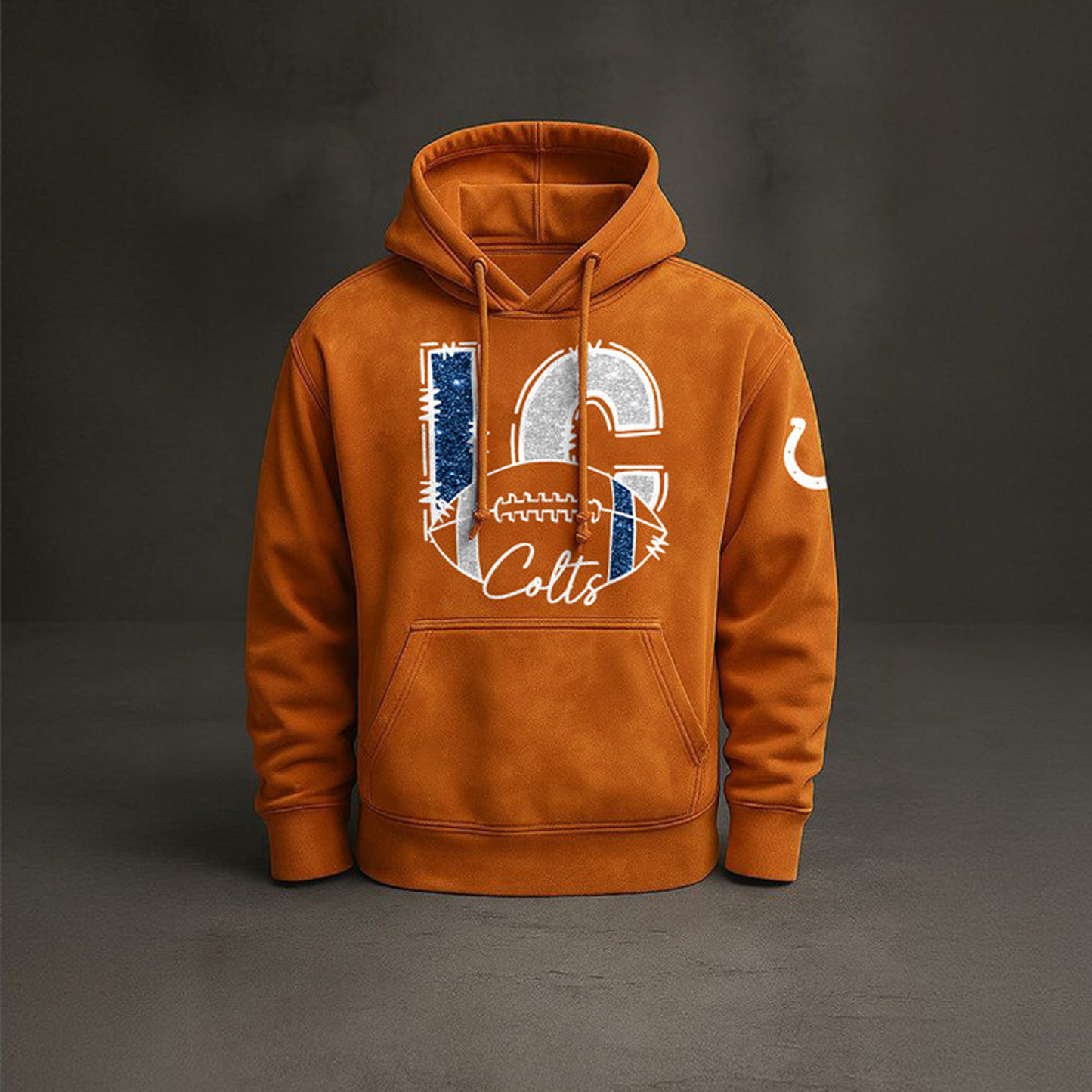 IND x NFL Embossed Hoodie DatND THUONGNH