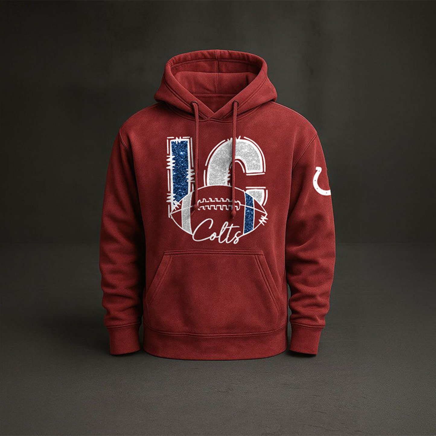 IND x NFL Embossed Hoodie DatND THUONGNH