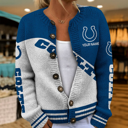 IND x NFL Knitted Cardigan DATND TANTD