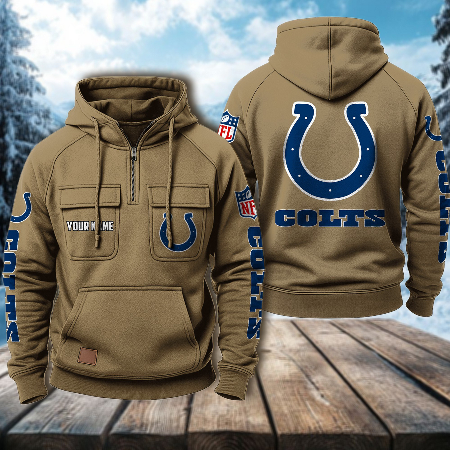 IND x NFL Premium Hoodie DATND TANTD