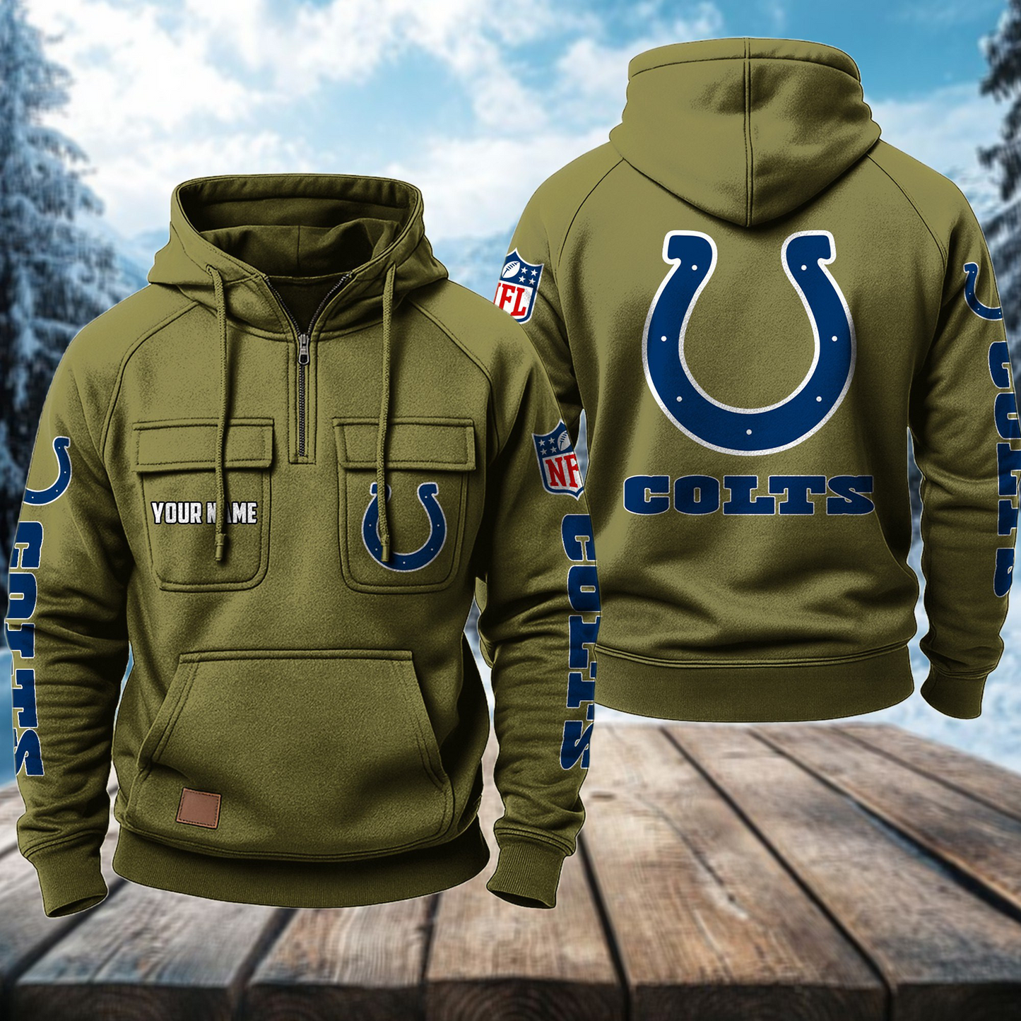 IND x NFL Premium Hoodie DATND TANTD