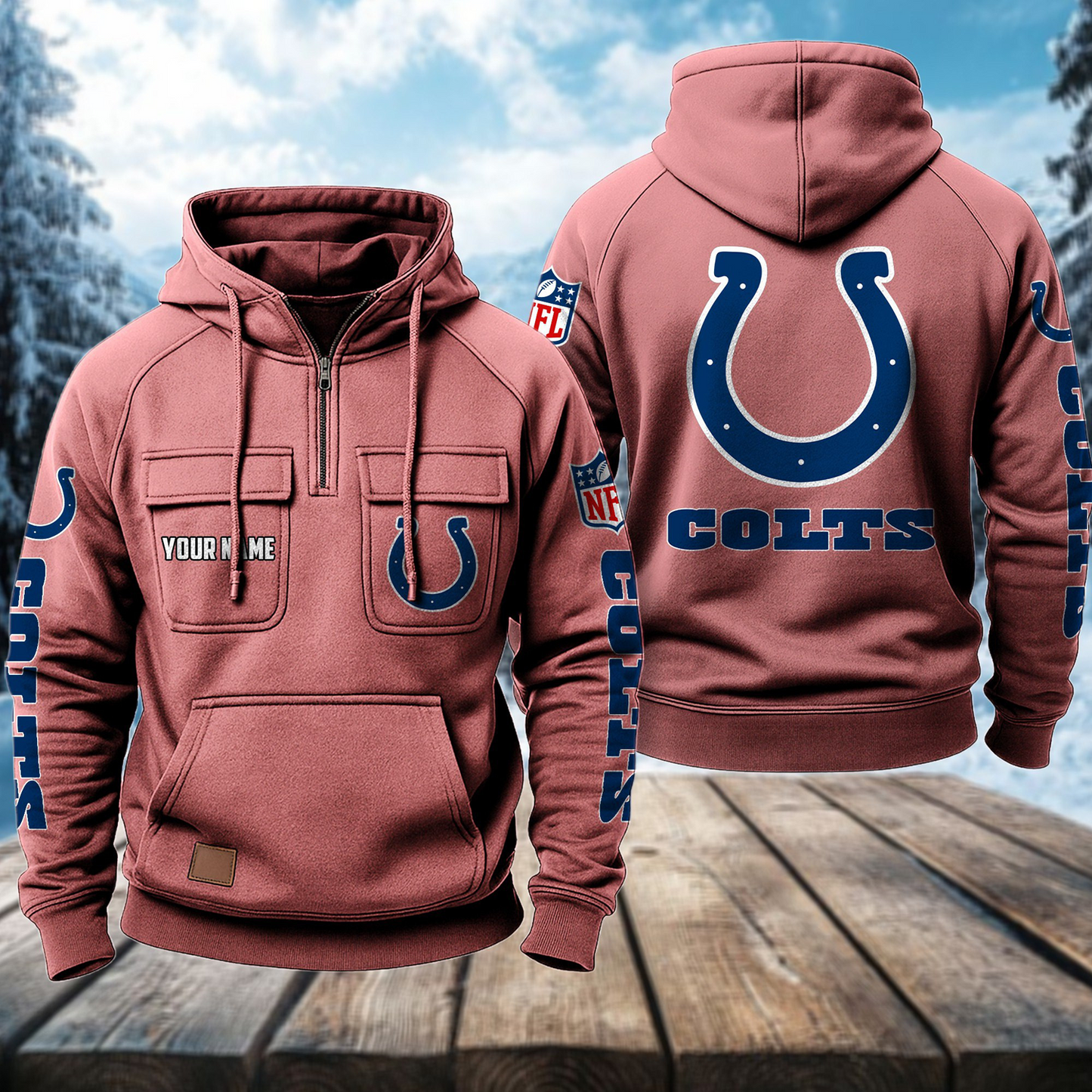 IND x NFL Premium Hoodie DATND TANTD