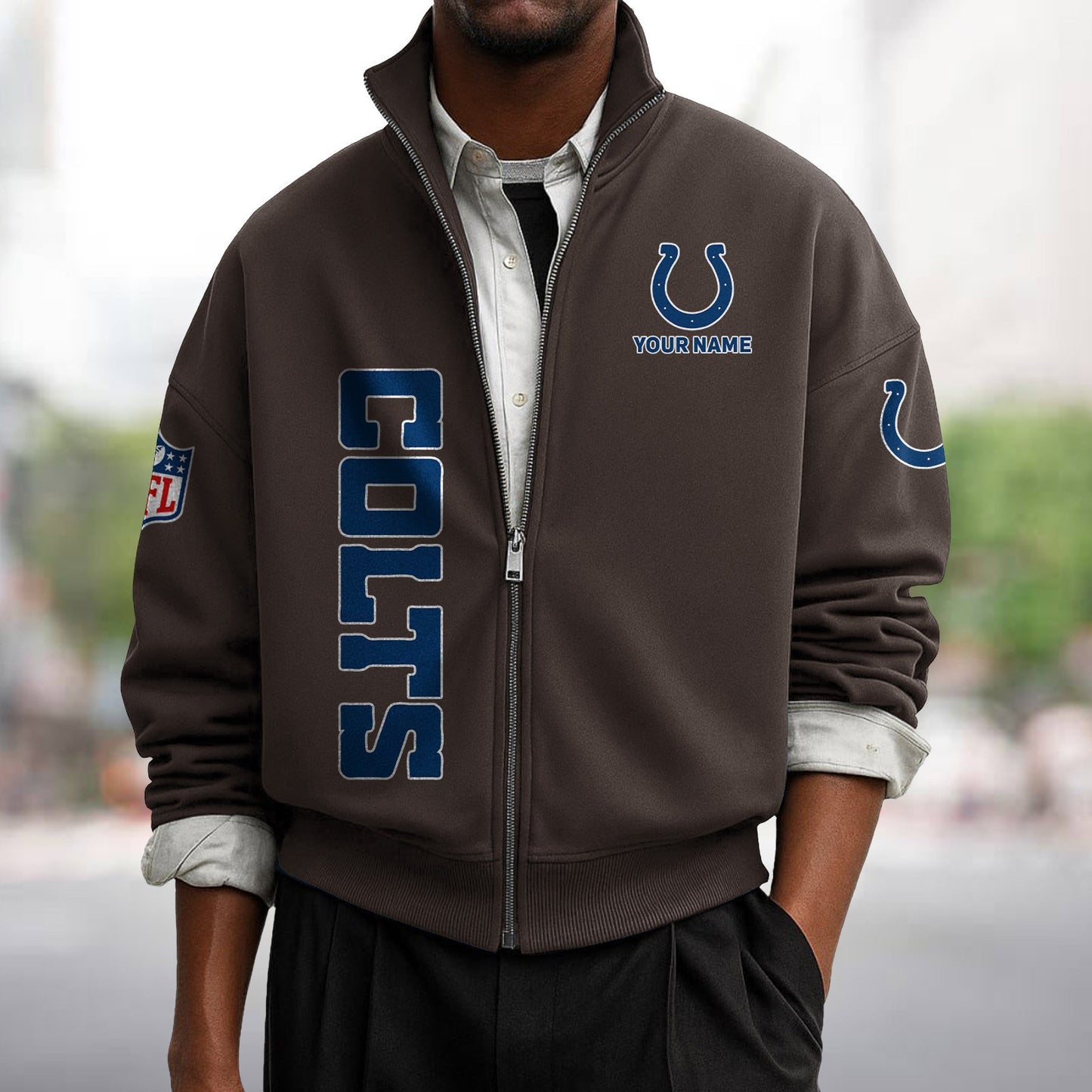IND x NFL Sweatshirt Full Zip DATND TANTD