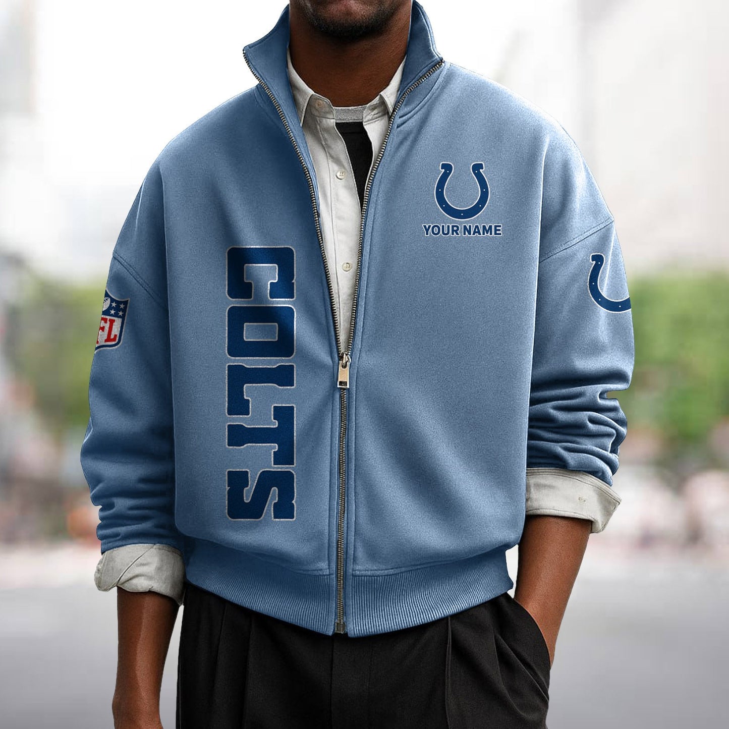 IND x NFL Sweatshirt Full Zip DATND TANTD