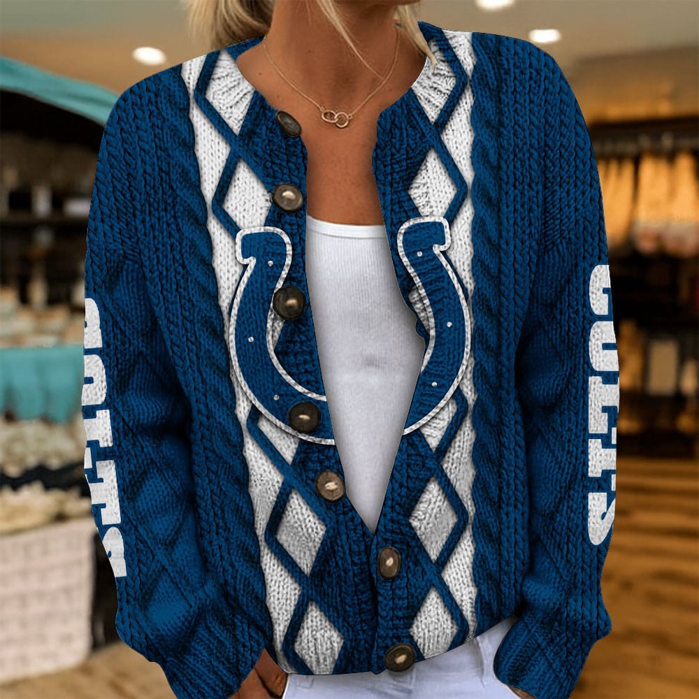 IND x NFL Women's Cardigan Sweater DatND DVT