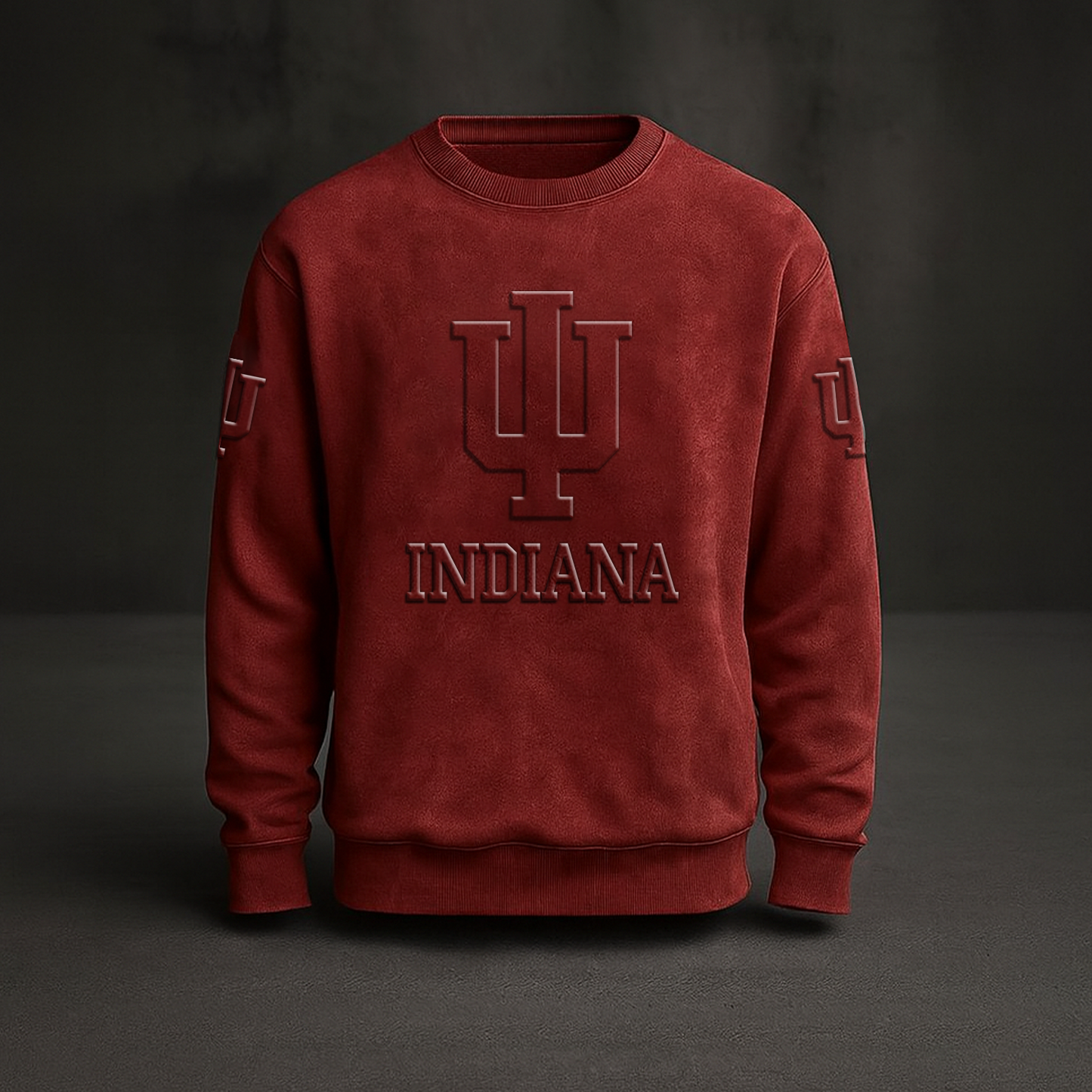 IU Embossed SweatShirt DatND DVT