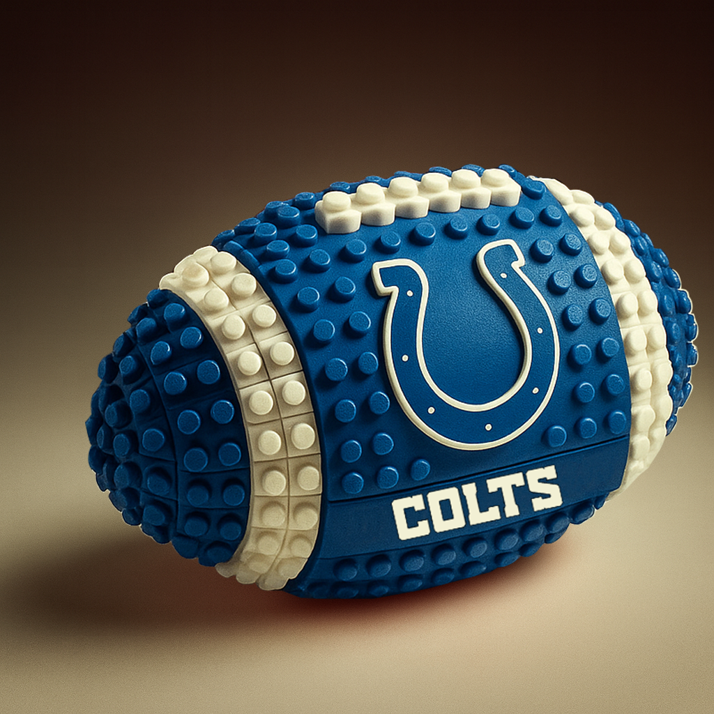 NFL Team Building Block Football Set DDT CTND