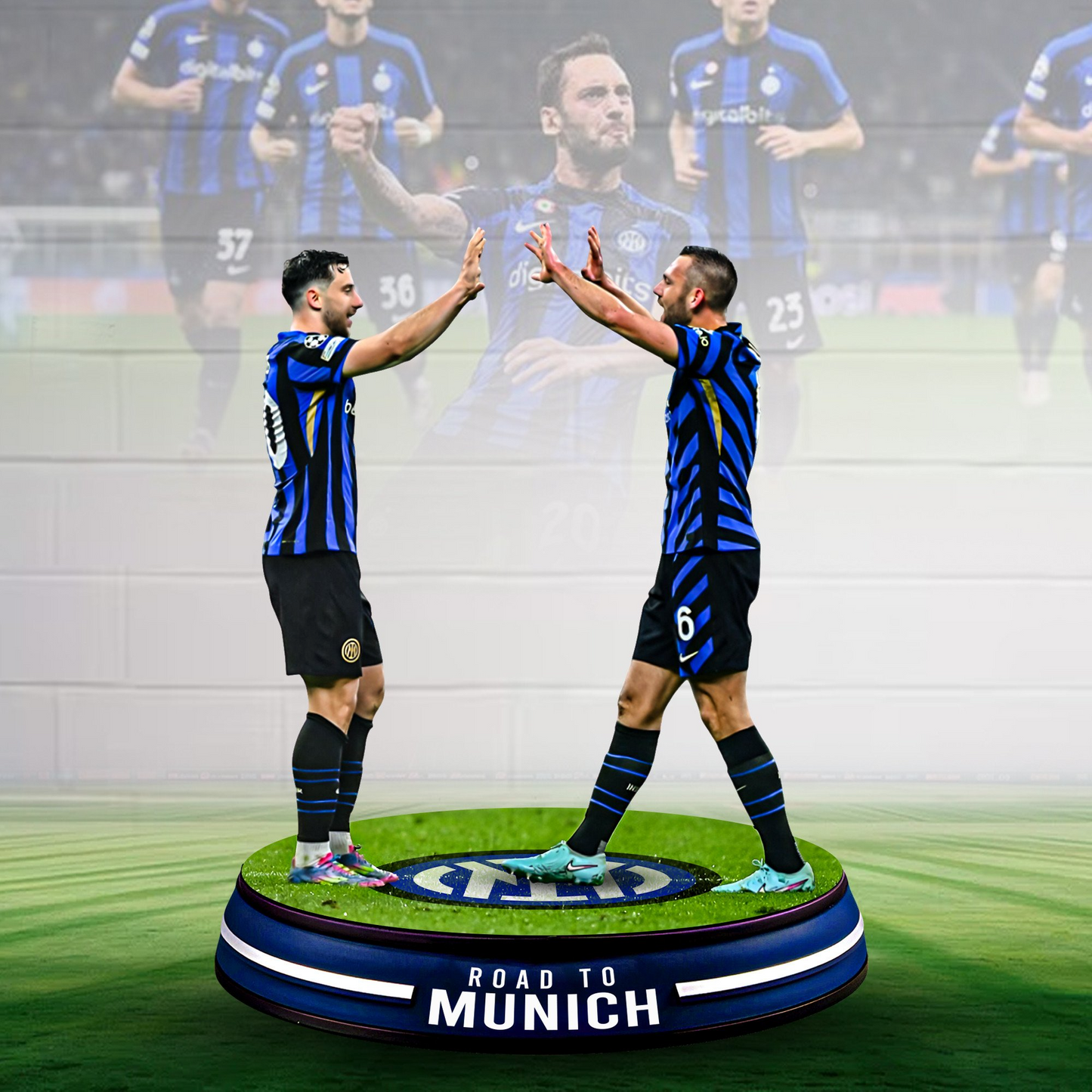 Inter Milan Premium V7 Acrylic Plaque DDTTTV