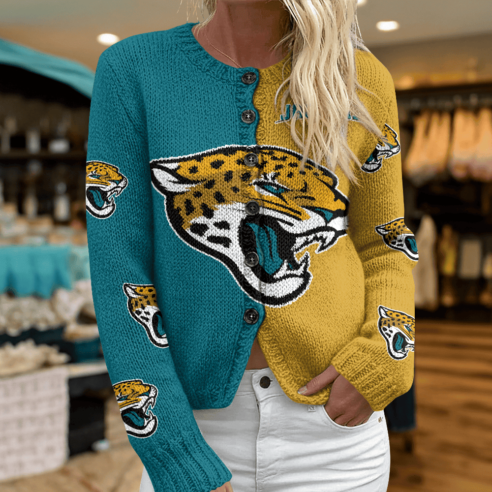 JAC x NFL Cardigan Sweatshirt With Button v1  DatND DVT