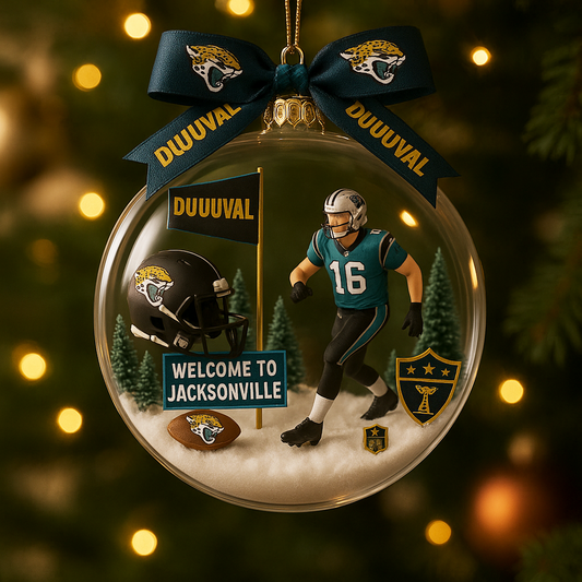 JAC x NFL Commemorative Christmas Ornament DatND DVT