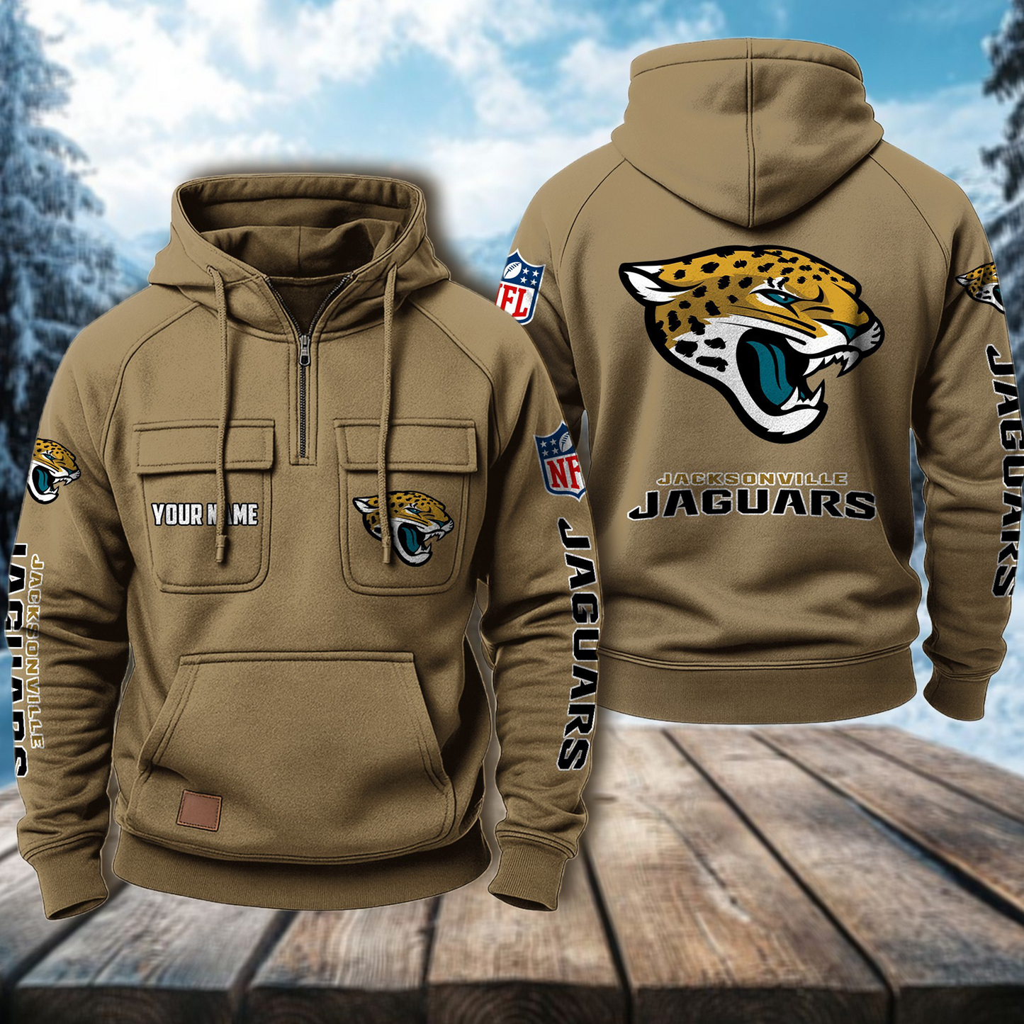 JAC x NFL Premium Hoodie DATND TANTD