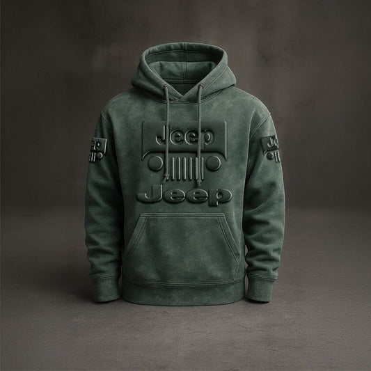 JEEP Embossed Retro Hoodie 2010 DatND DVT