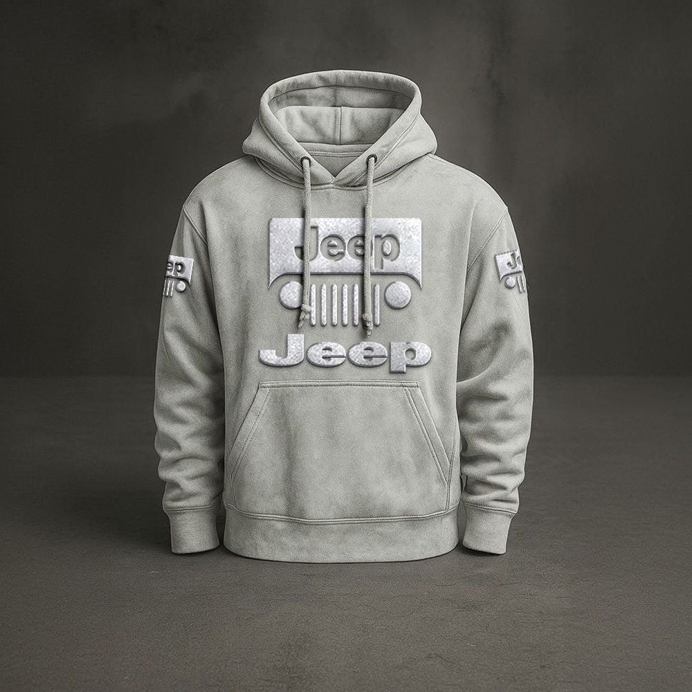 JEEP Embossed Retro Hoodie 2010 DatND DVT