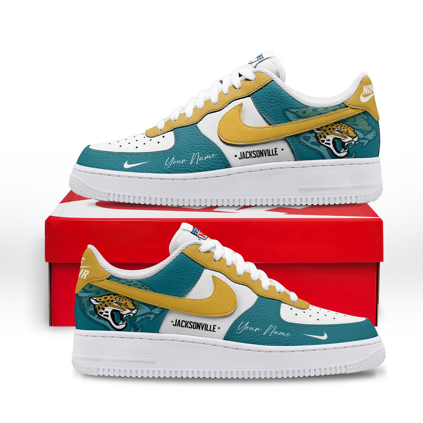 JJ Premium AF1 Sneakers Victory Pride DDT CTND
