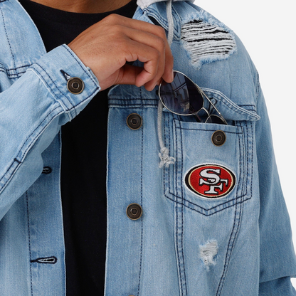 NFL San Francisco 49ers Denim Days Jacket NDD