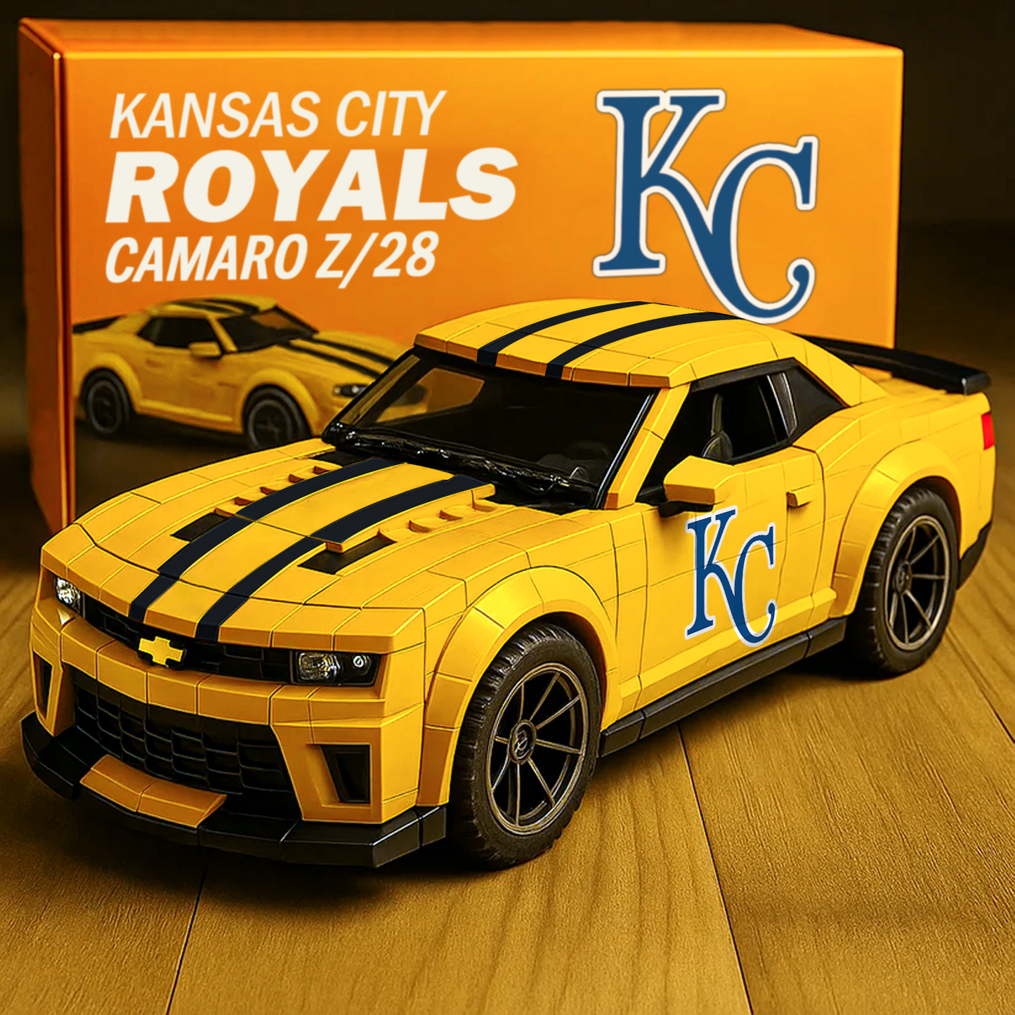 KC x MLB Baseball Team Camaro Z28 1511 DatND DVT