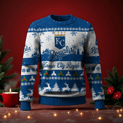 KC x MLB Ugly Sweater 2025 DATND TANTD