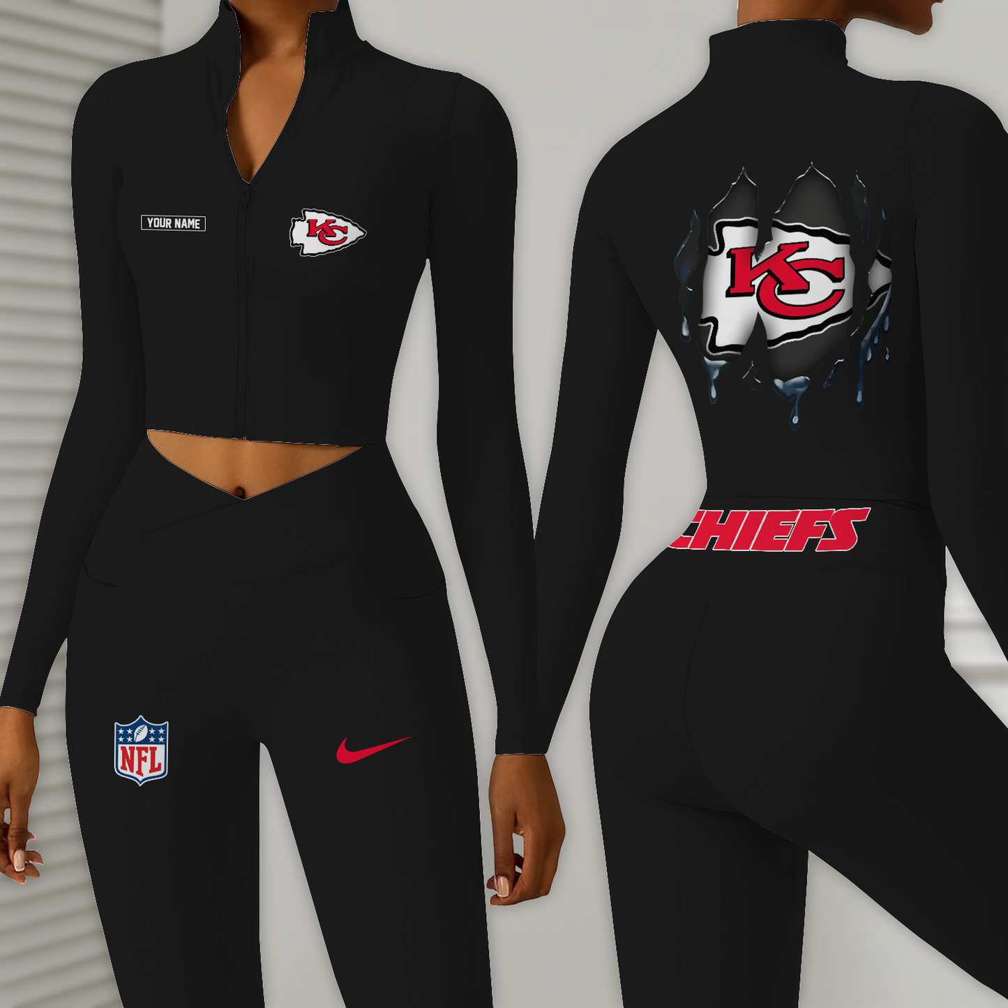 KC x NFL Women's Activewear Set DatND DVT
