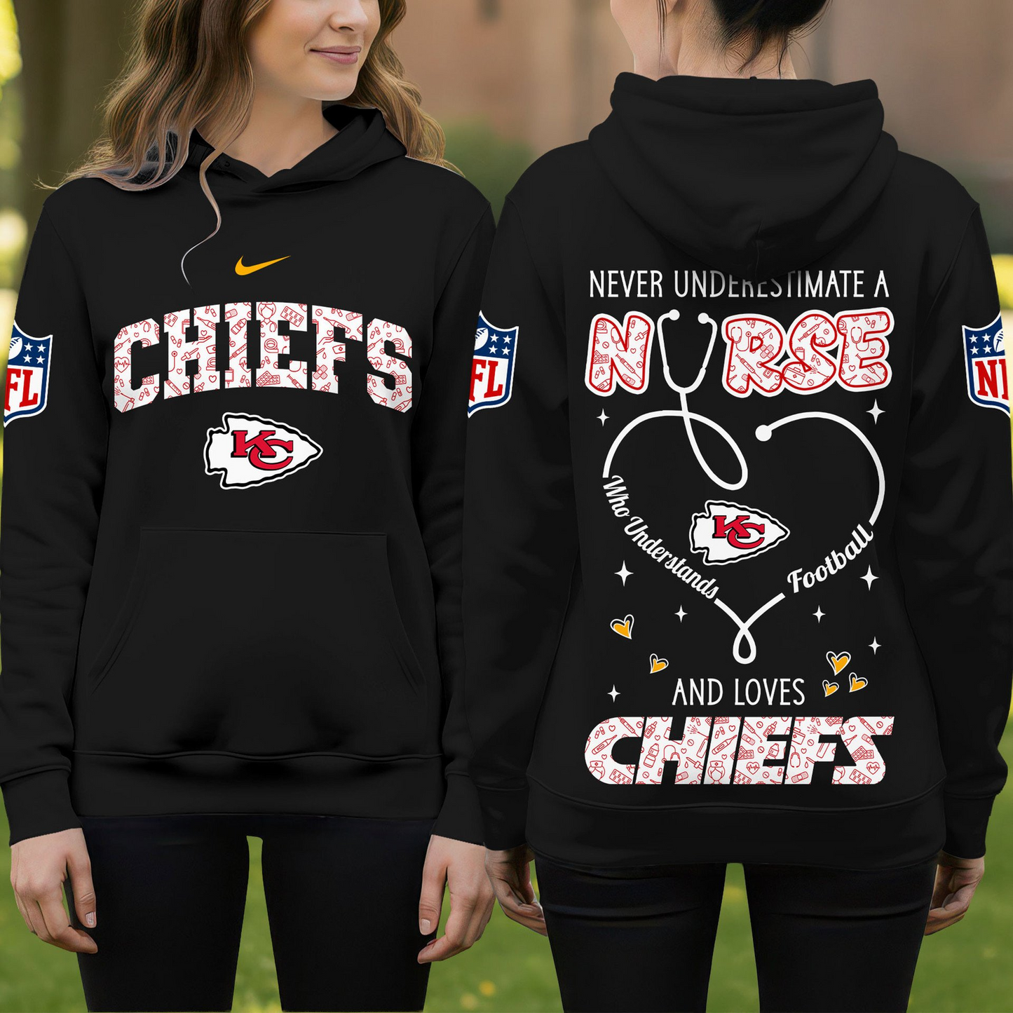 KCC Premium NFL Nurse Pride Hoodie DDT 101125 HLPHUONG