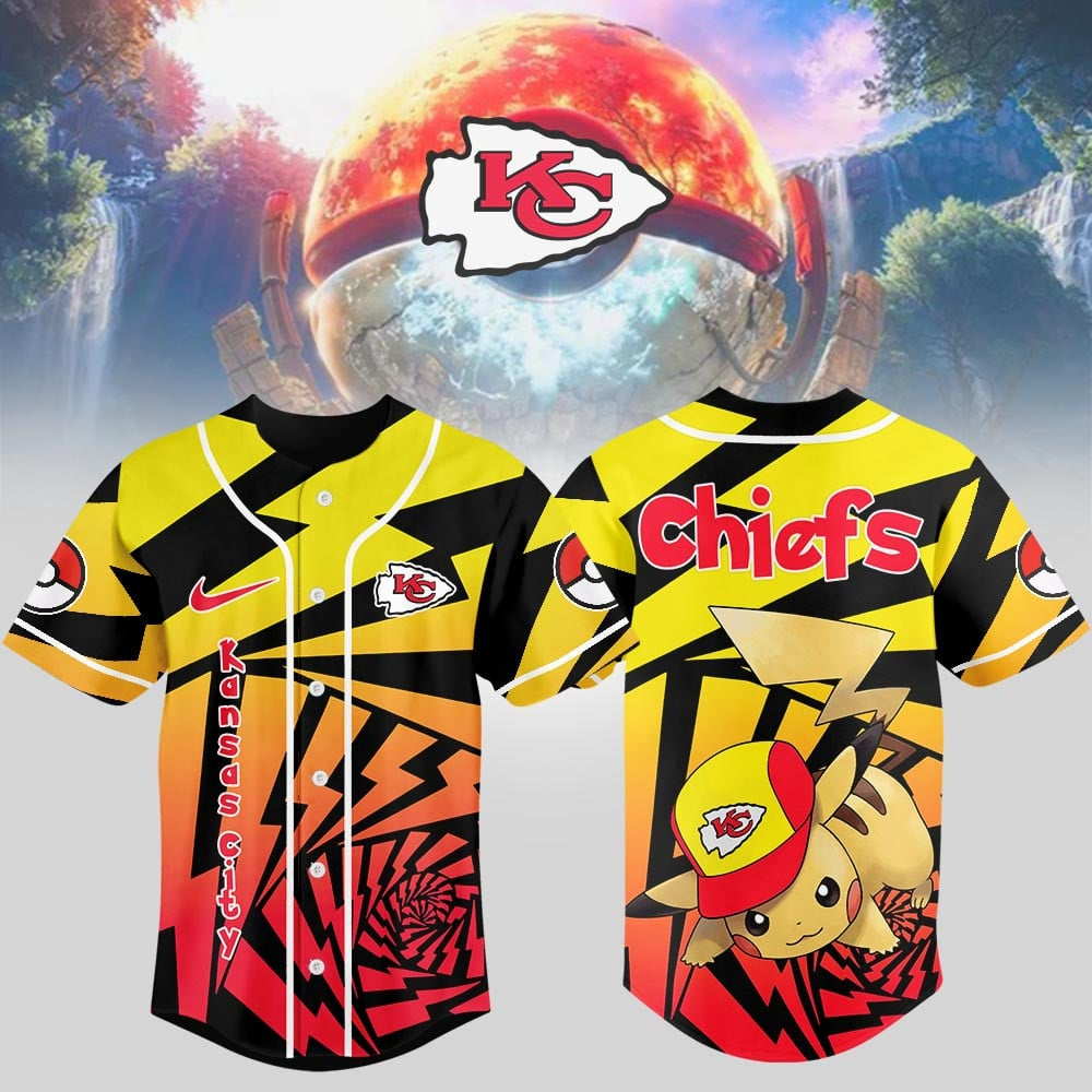 KCC Premium NFL Pikachu Jersey Shirt DDT 101125 HLPHUONG