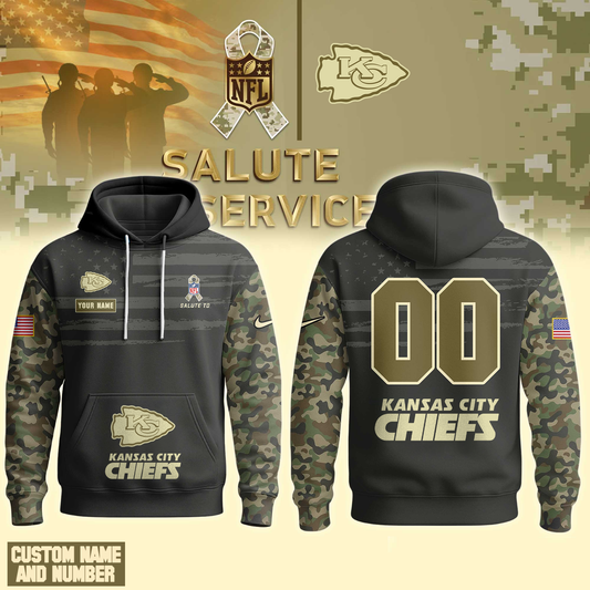 KCC Premium NFL Salute To Service Hoodie DDT  NTL