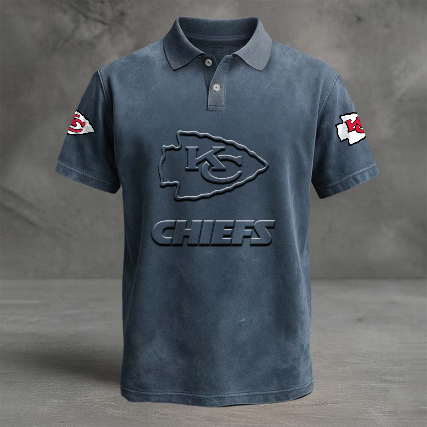 KCC x NFL Embossed Polo Shirt DATND TANTD