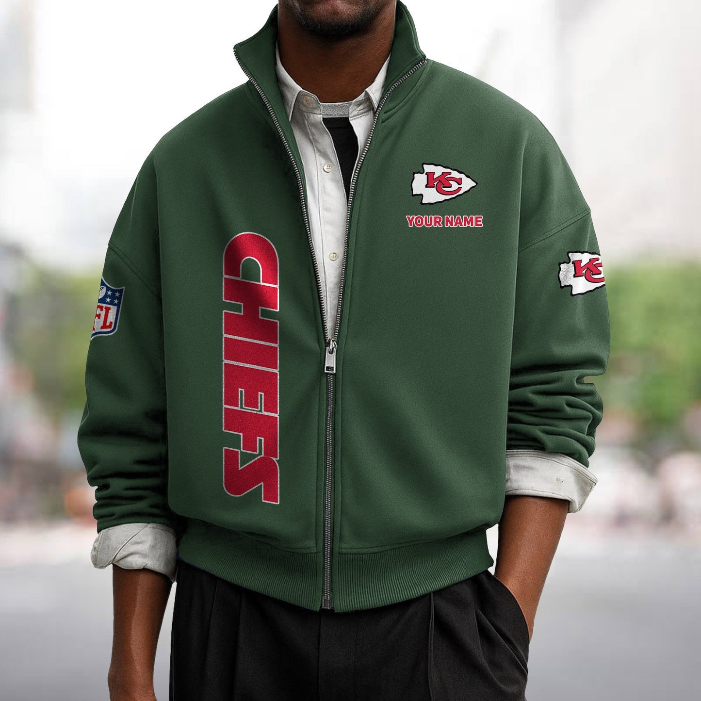KCC x NFL Sweatshirt Full Zip DATND TANTD