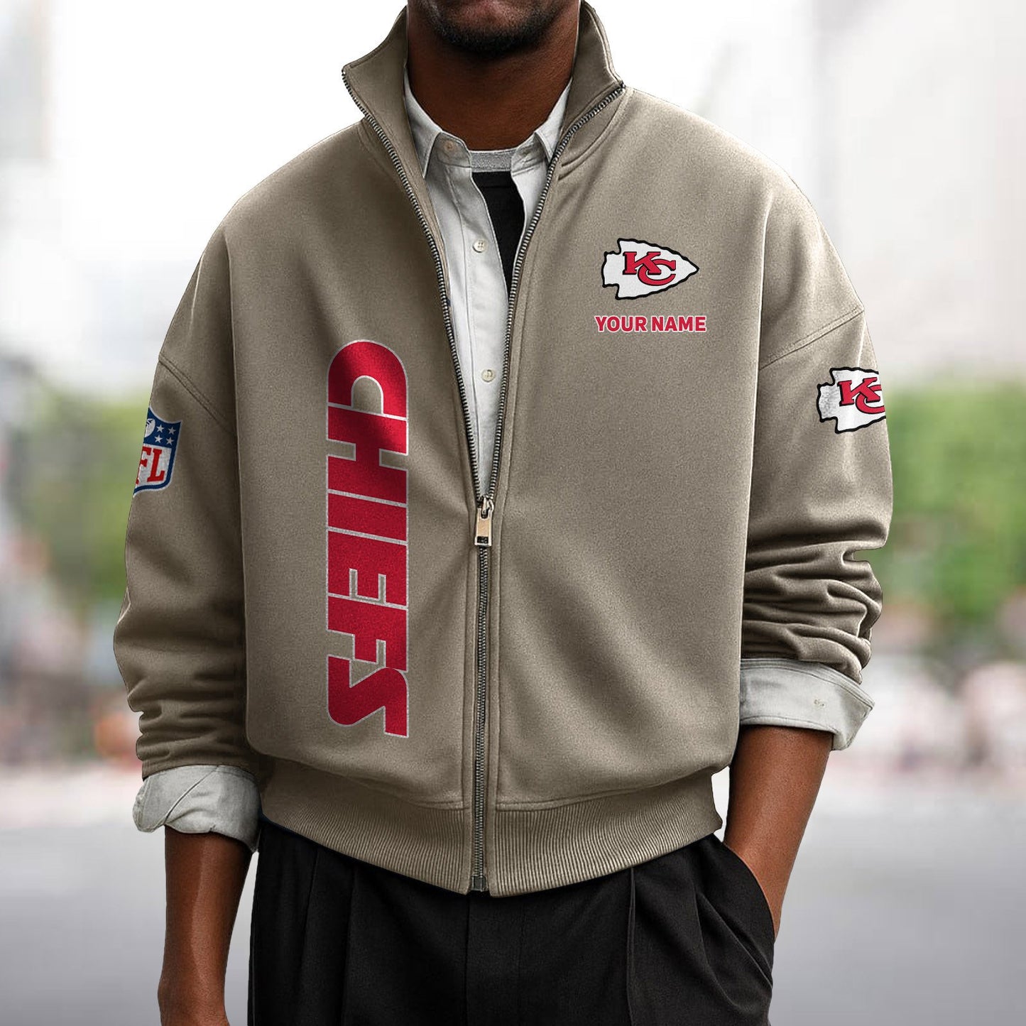 KCC x NFL Sweatshirt Full Zip DATND TANTD