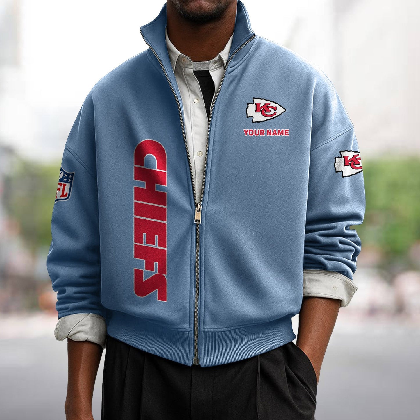 KCC x NFL Sweatshirt Full Zip DATND TANTD