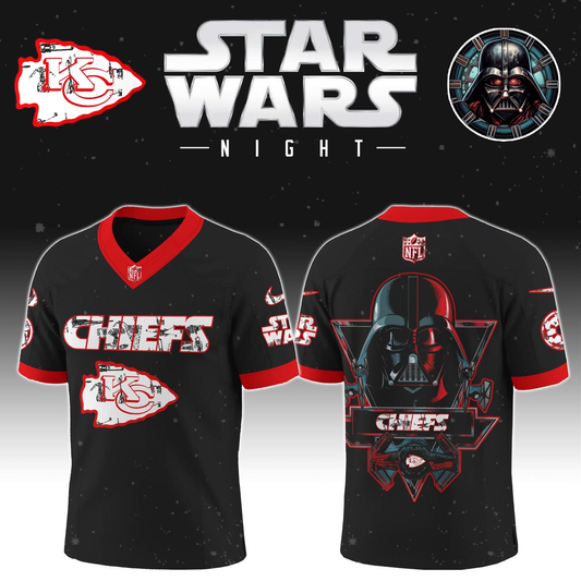 KCC x S.Wars Darth Vader 2025 Football Jersey DDT NTL