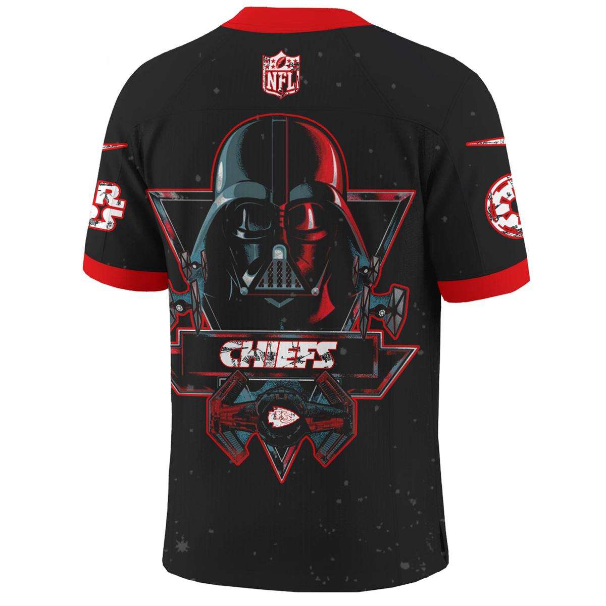 KCC x S.Wars Darth Vader 2025 Football Jersey DDT NTL