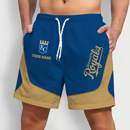 KCR x MLB Team Special Short Pants For Men Custom Name Gifts DATND TANTD