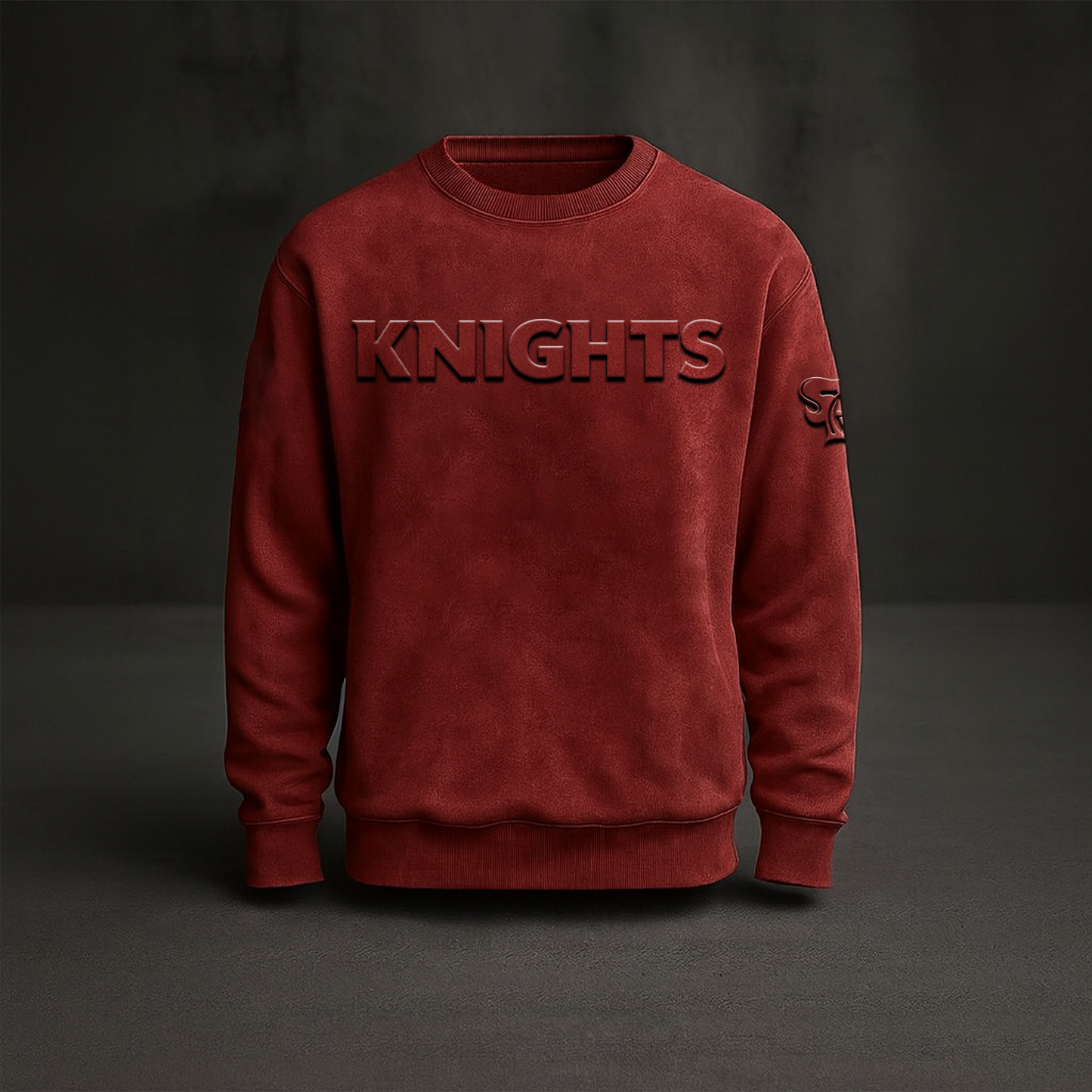 KNI x NRL Embossed Sweat Shirt DATND TANTD