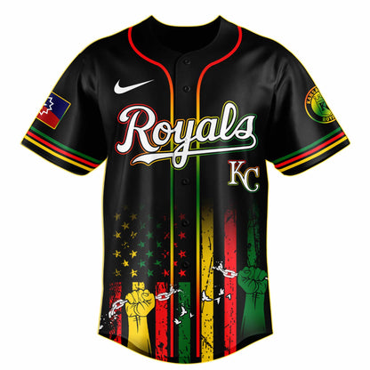 Kansas City Royals MLB X Juneteenth Day Baseball Jerseys NDD